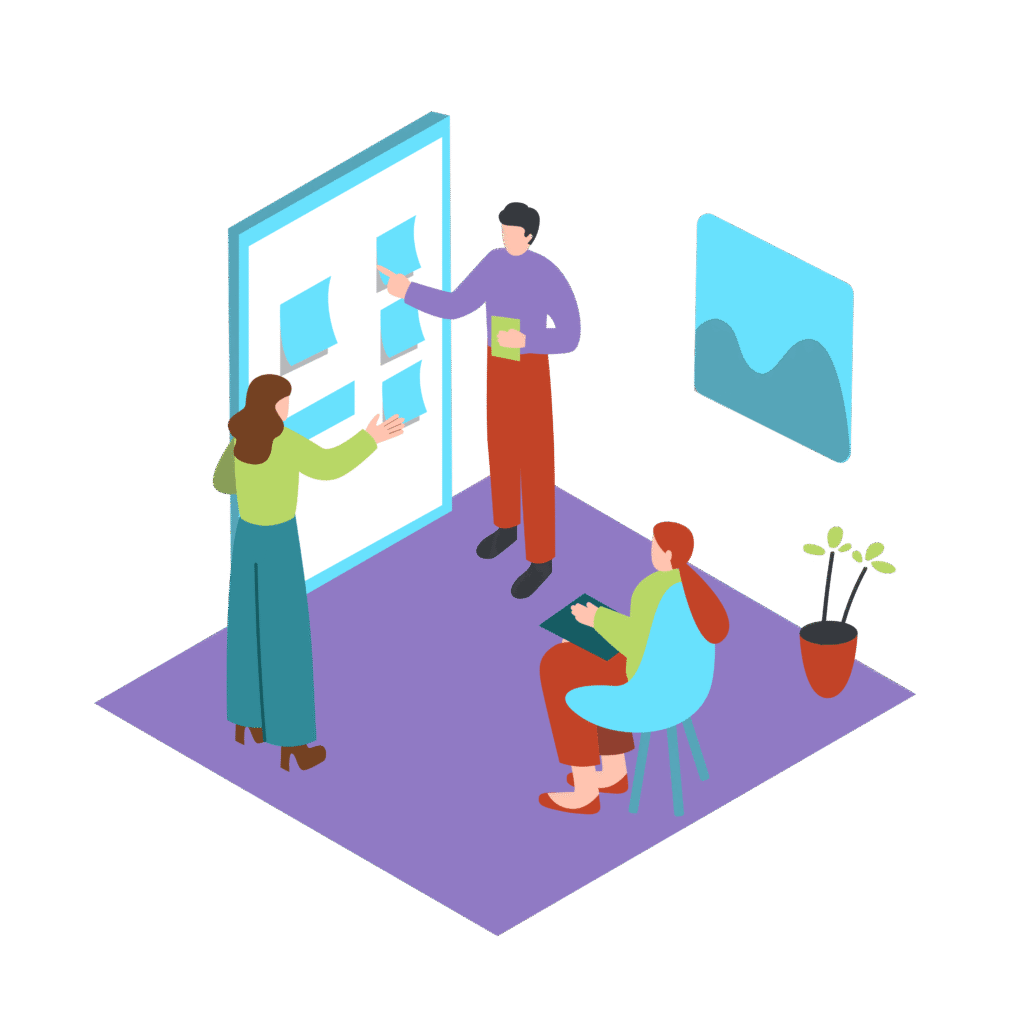 チームミーティングの画像